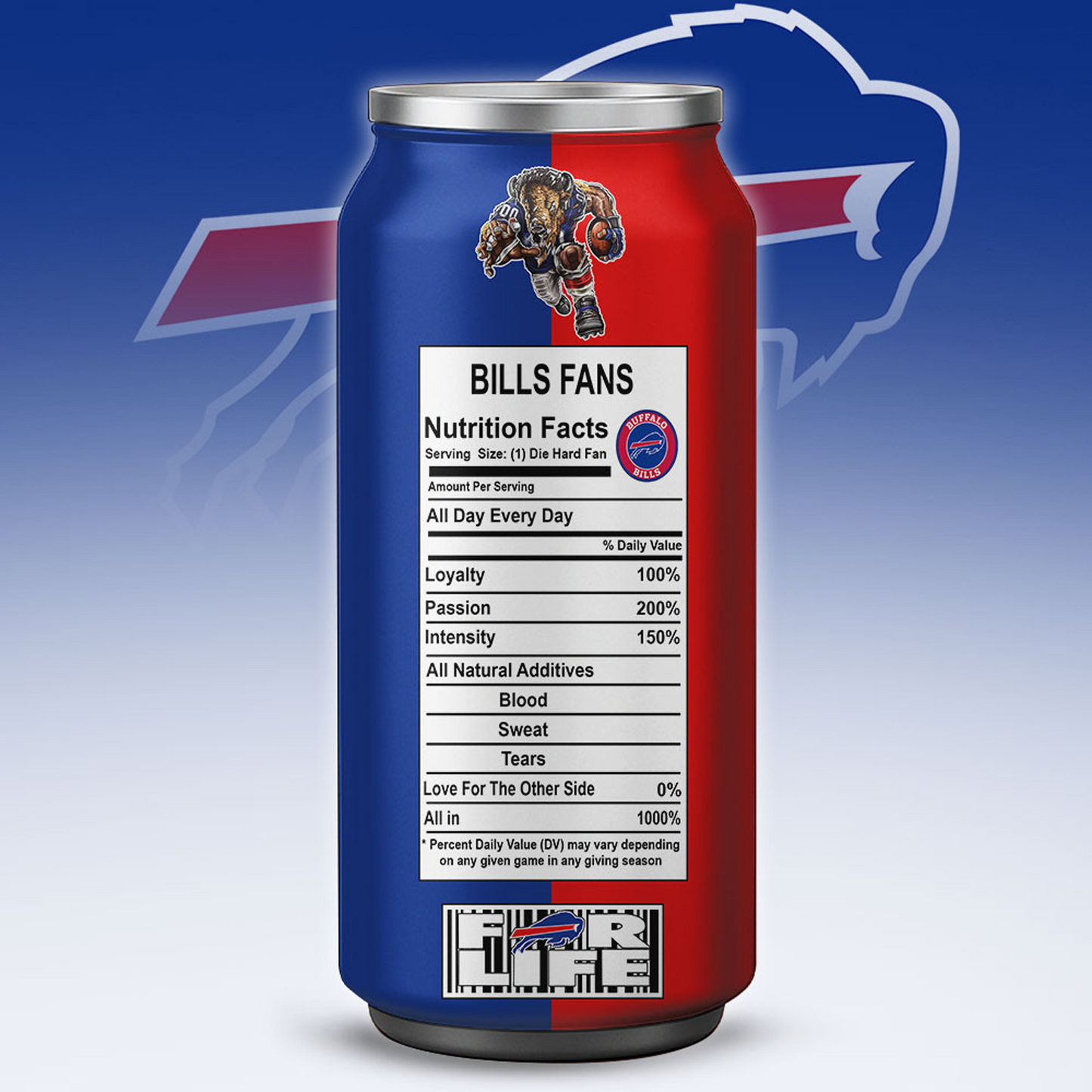 BUF x NFL Monster Energy Tumbler Gift for Fans DATND TANTD