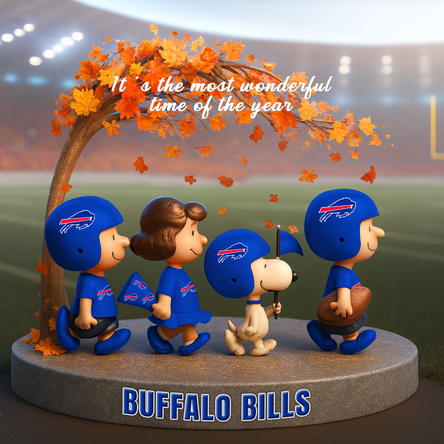 BUF x NFL Premium Acrylic Block DATND TANTD