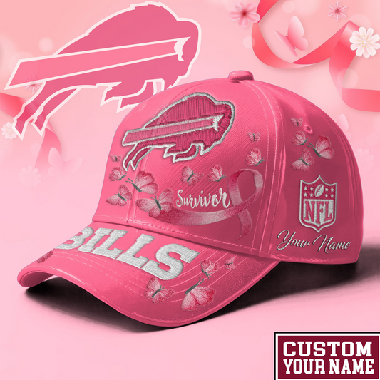 BUF x NFL Premium Classic Cap Breast Cancer Survivor