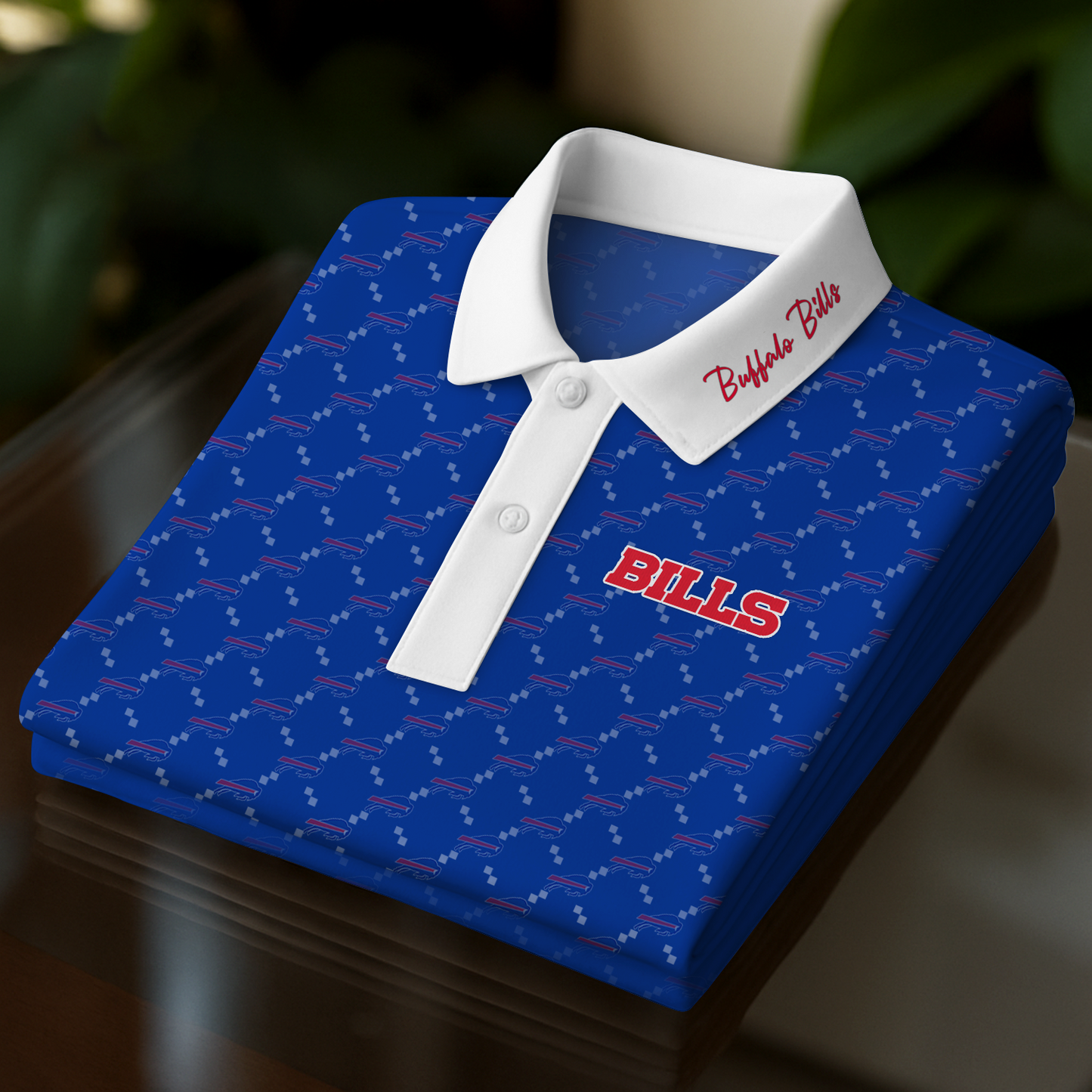 BUF x NFL Premium Polo Shirt 3008 DatND DVT