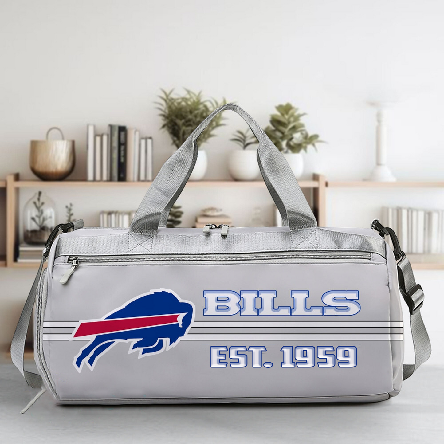 BUF x NFL Sports Fitness Bag DATND TANTD