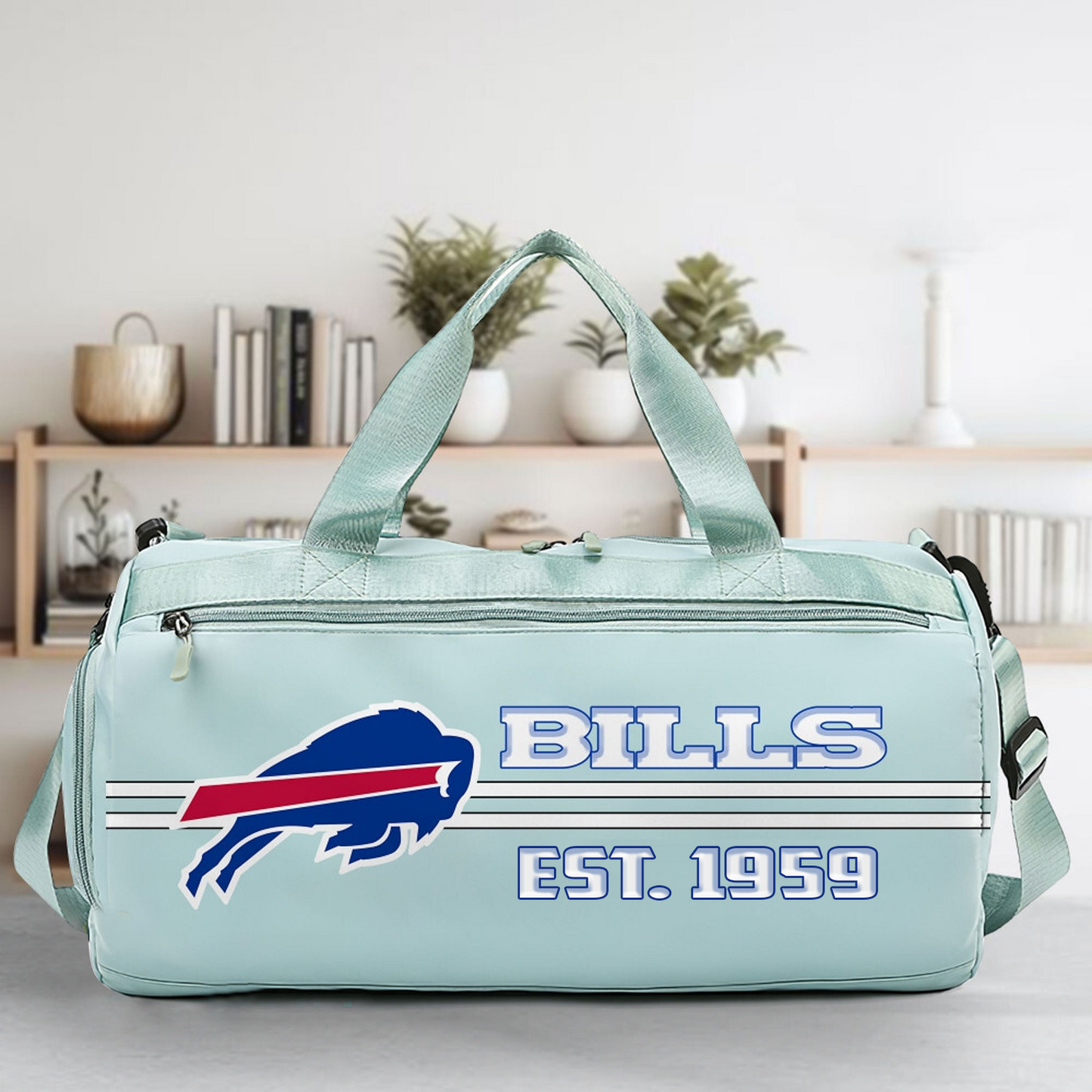 BUF x NFL Sports Fitness Bag DATND TANTD