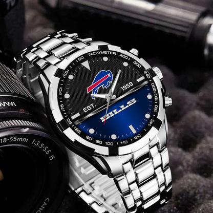 BUF x NFL Stainless Steel Watch DATND TANTD