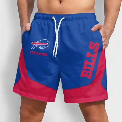 BUF x NFL Team Special Short Pants For Men Custom Name Gifts DATND TANTD25