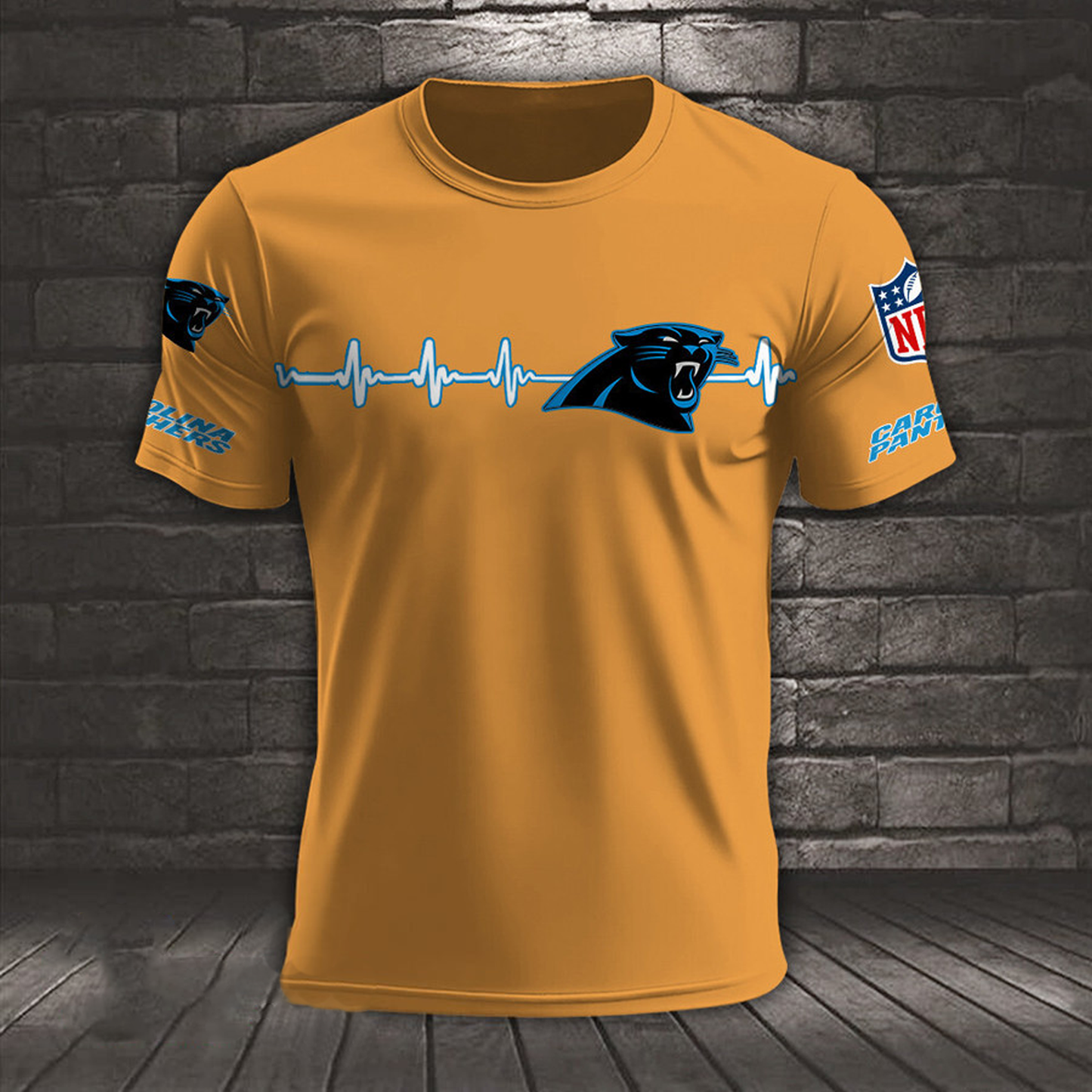 CAR x NFL Heart Rate Map Special 3D Shirt DatND ThuongNH