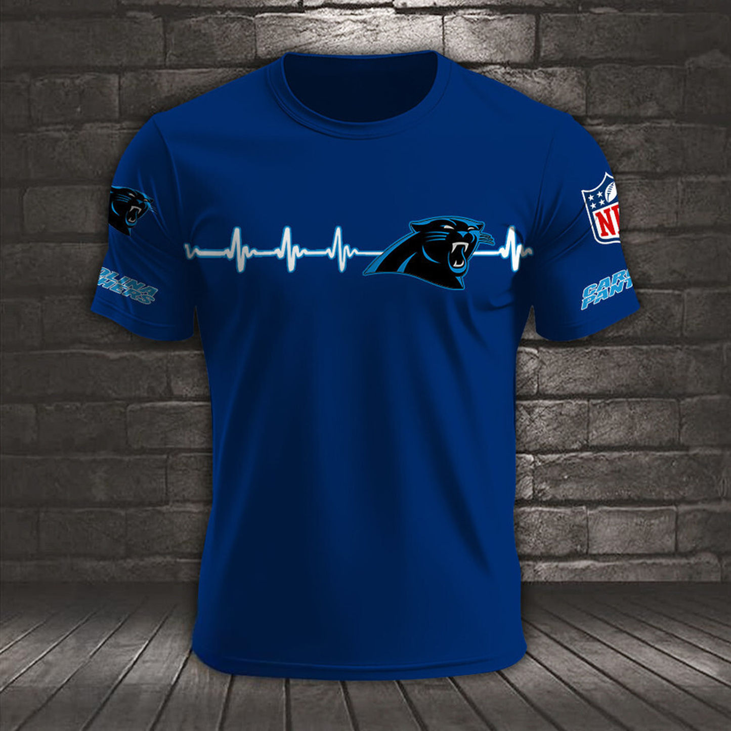 CAR x NFL Heart Rate Map Special 3D Shirt DatND ThuongNH