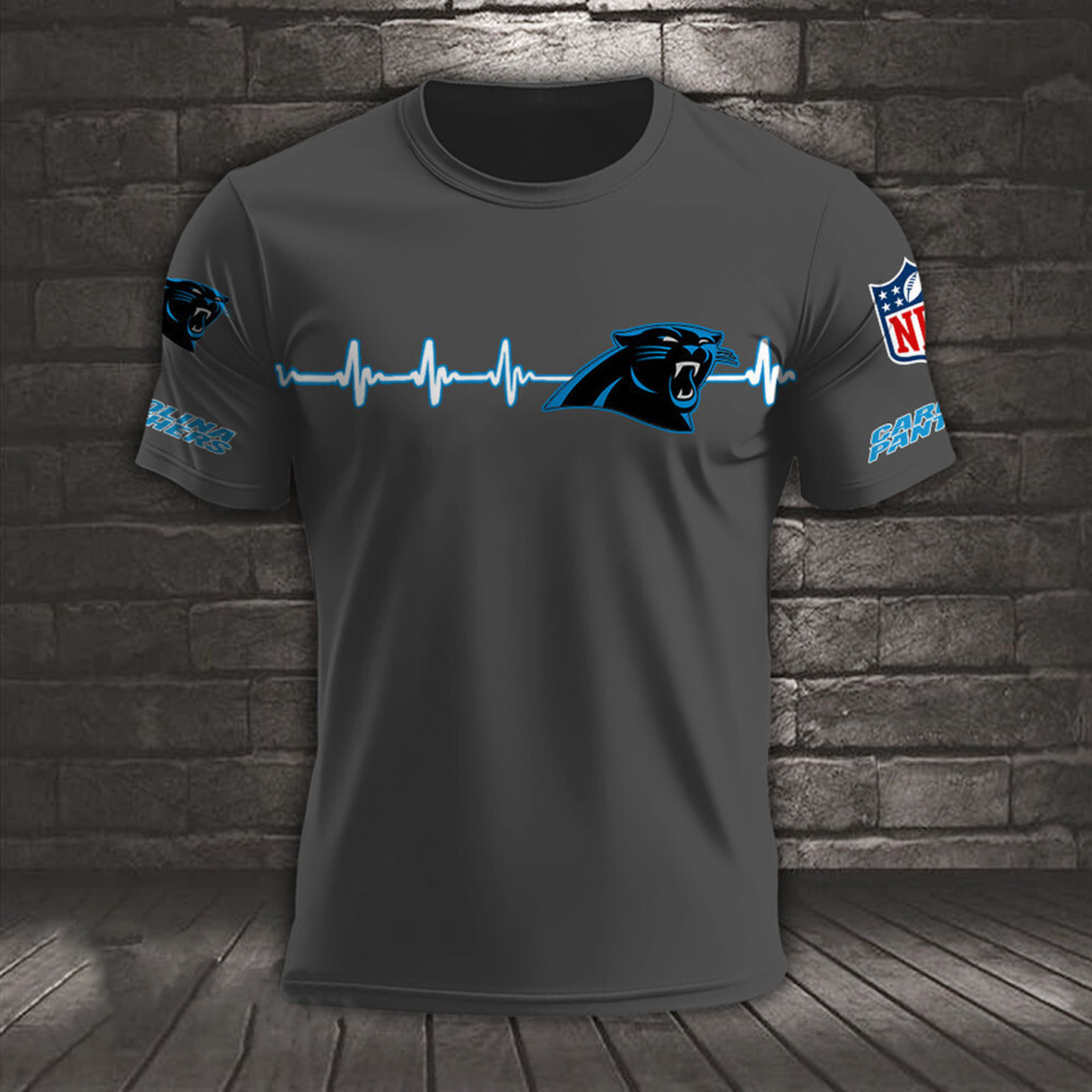 CAR x NFL Heart Rate Map Special 3D Shirt DatND ThuongNH