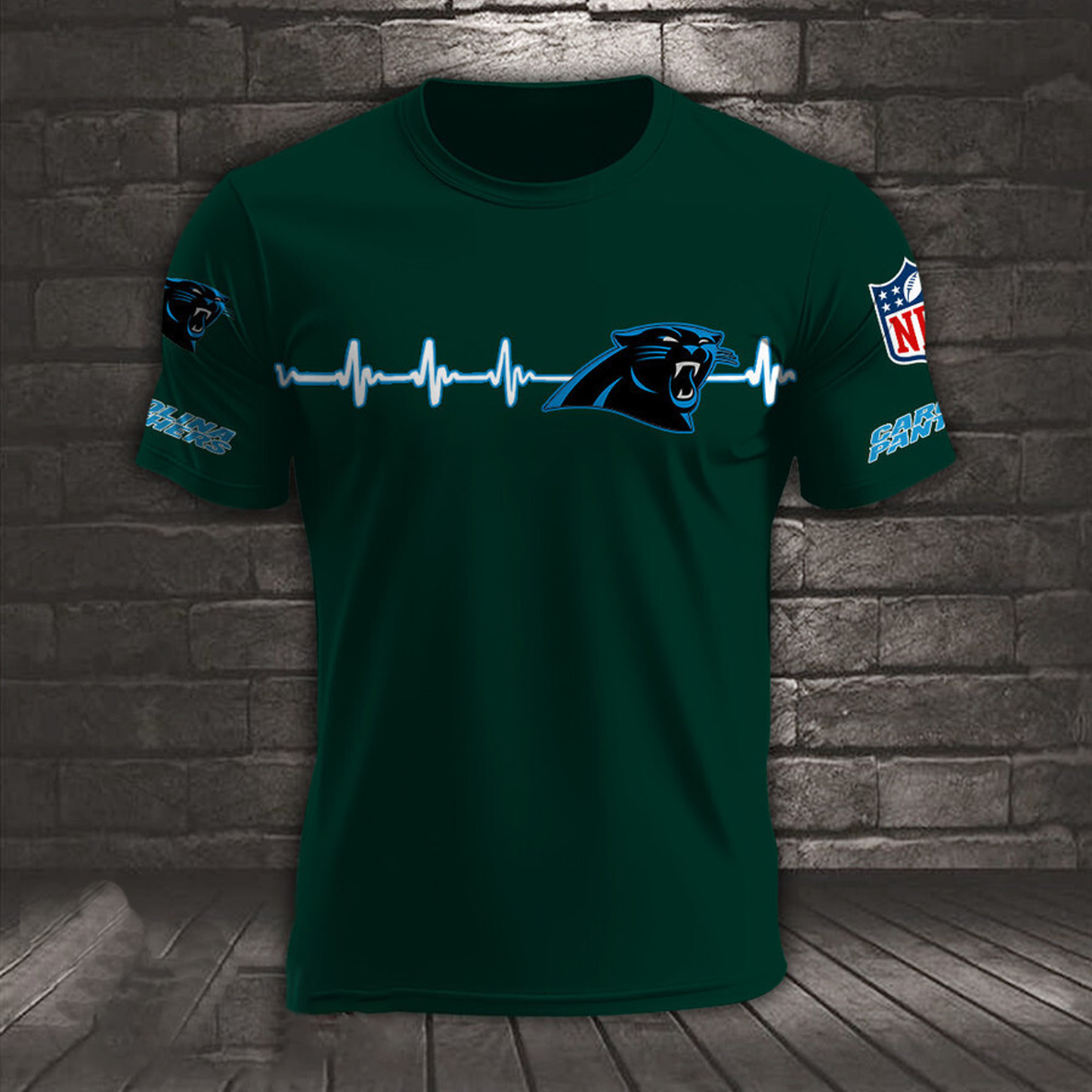 CAR x NFL Heart Rate Map Special 3D Shirt DatND ThuongNH