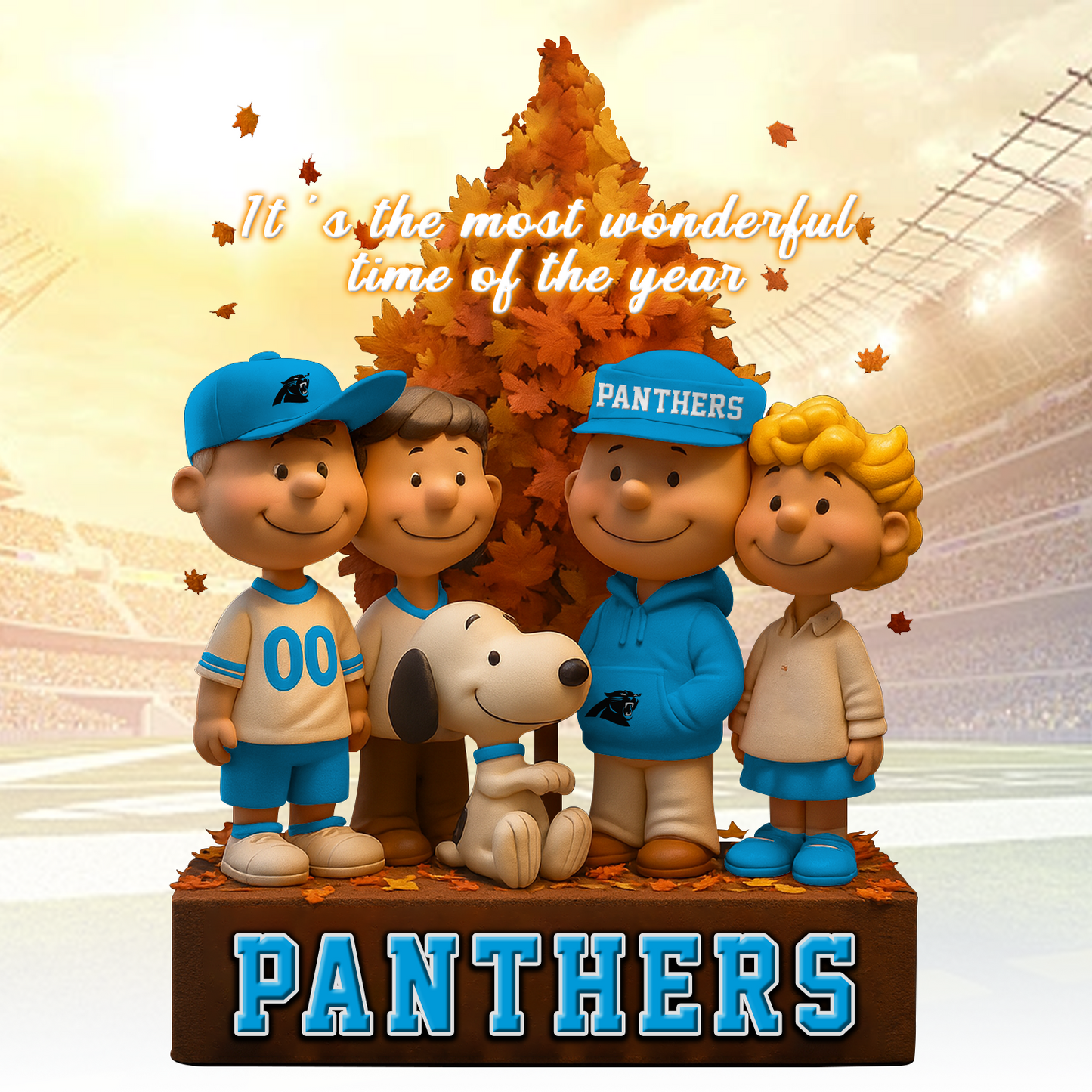 CAR x NFL Premium Acrylic Block Peanuts DATND TANTD 120825