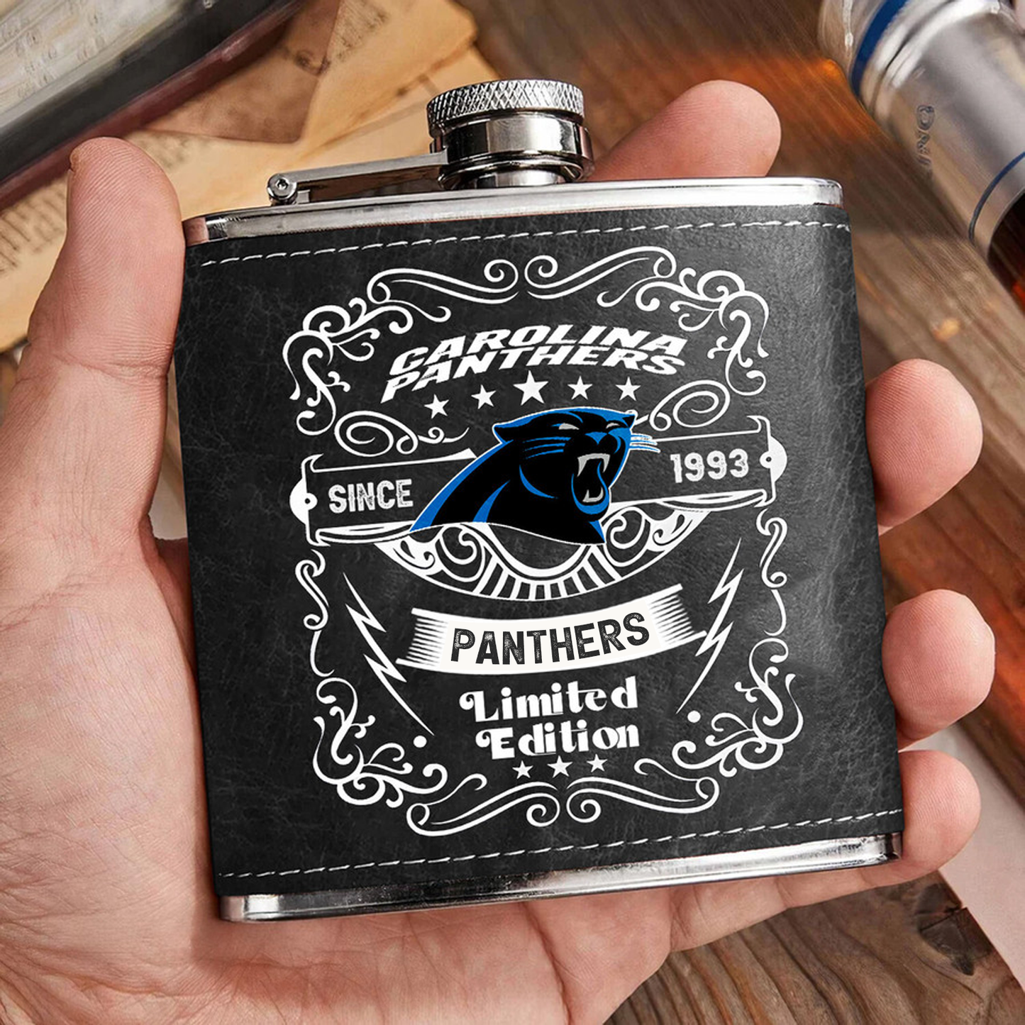 CAR x NFL Stainless Steel Flask DatND ThuongNH