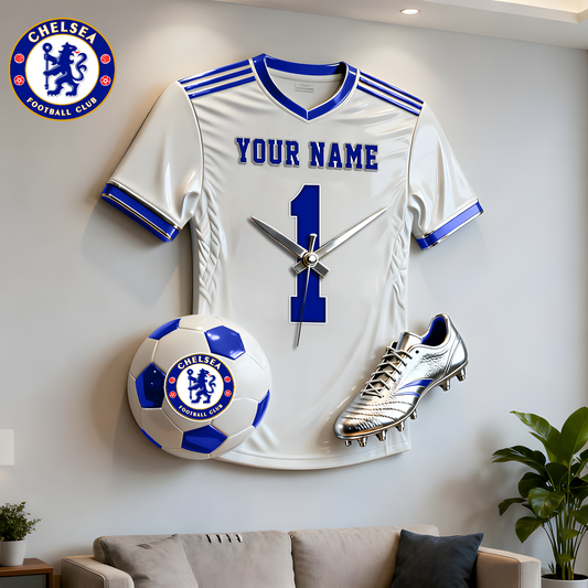 CHE X Personalized EPL football player sculpture clock V1 NAK NHT