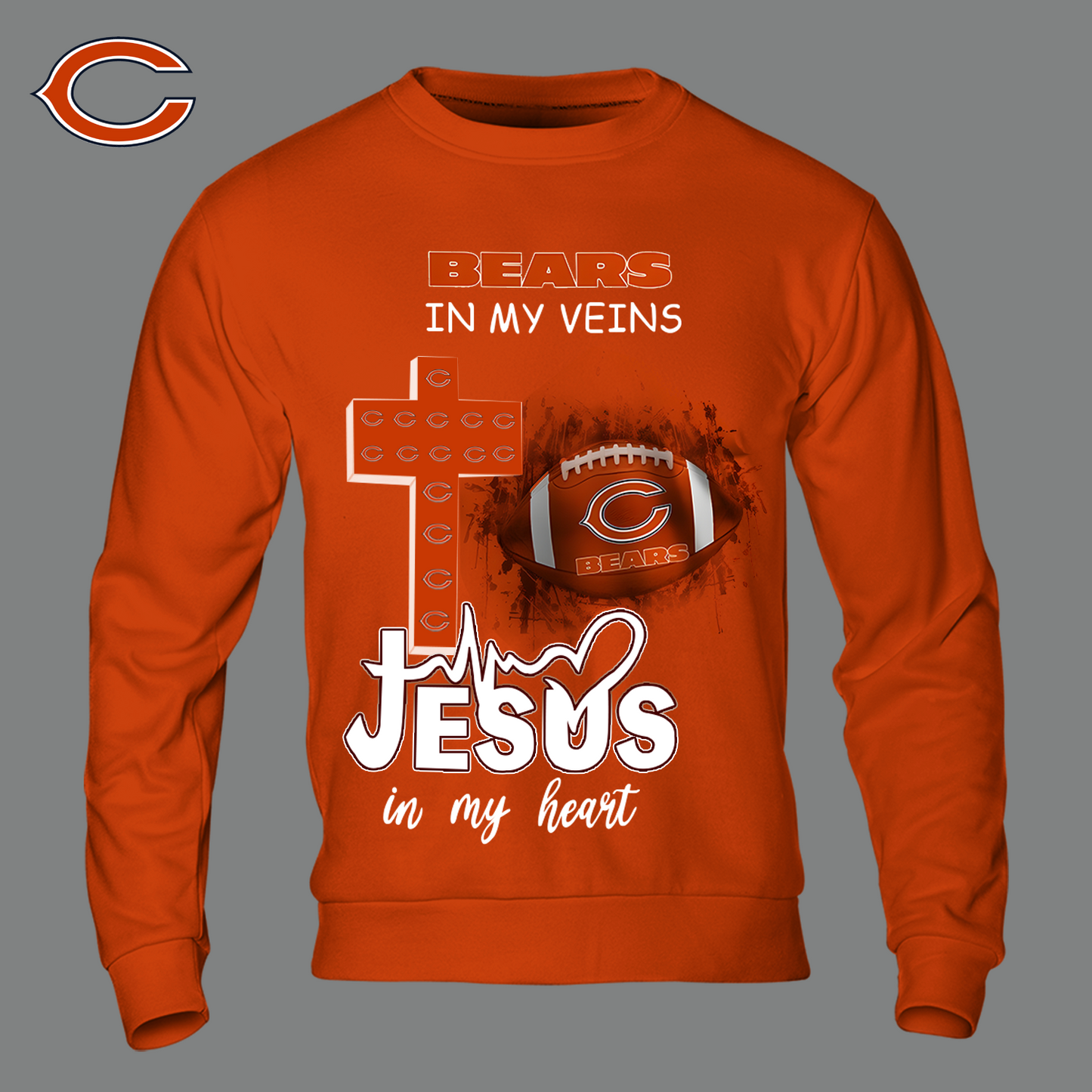 CHI - Jesus In My Heart Shirt DDT HLPHUONG