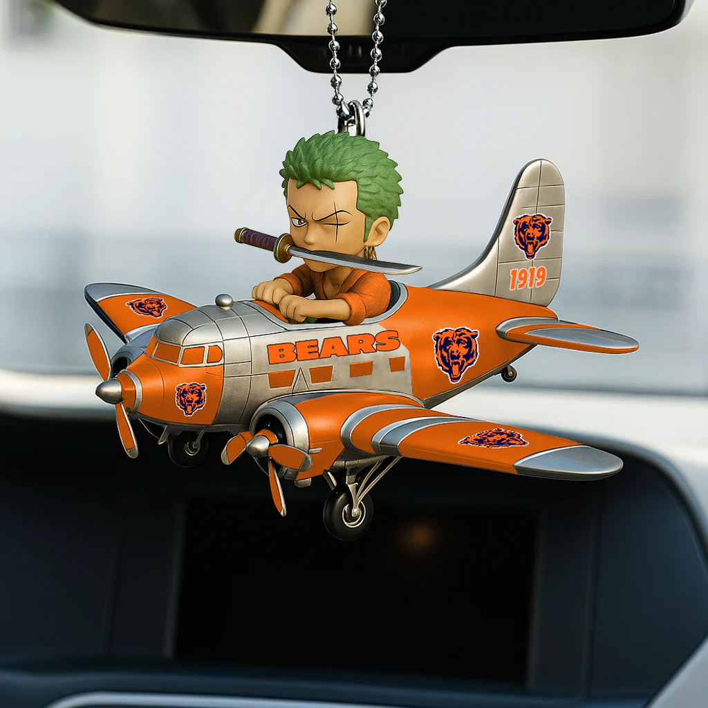 CHI NFL x Zoro Premium Car Hanging Ornament DDT NTL