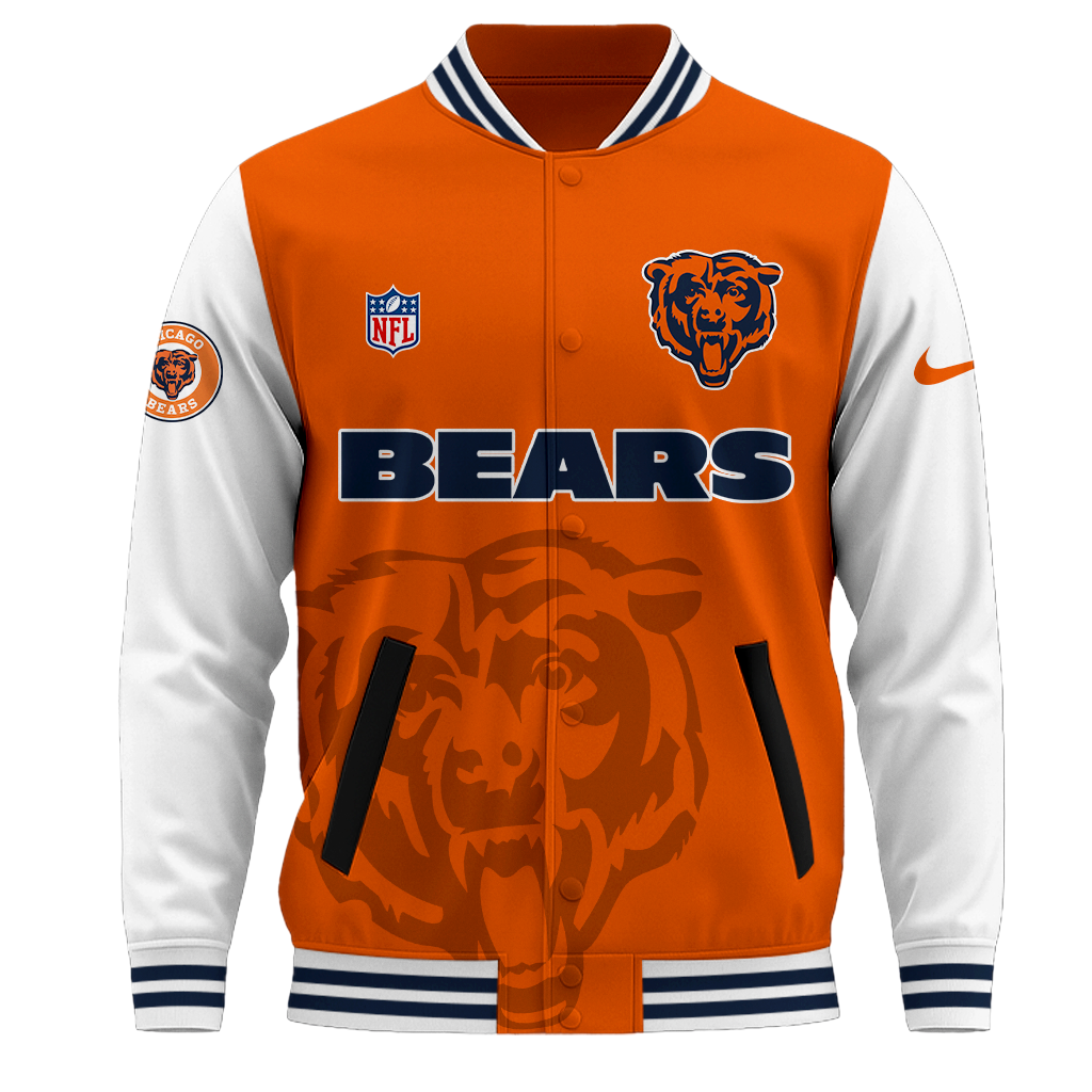 CHI Premium NFL Baseball Jacket DDT NTL