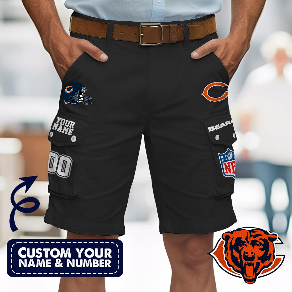 CHI Premium NFL Custom Short With Square Pocket DDT CTND