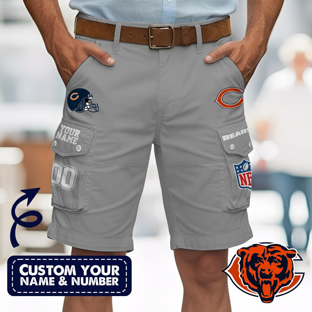 CHI Premium NFL Custom Short With Square Pocket DDT CTND