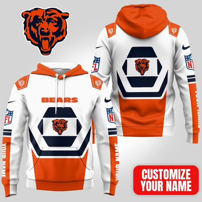 CHI Premium NFL Customizable Fan Hoodie DDT CTND