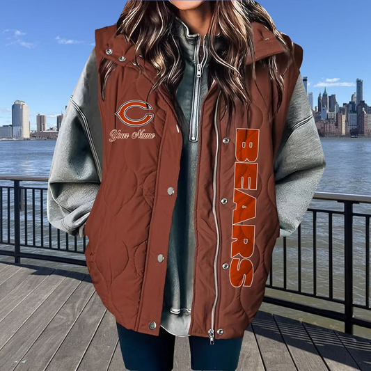 CHI Premium NFL Sleeveless Cotton Vest DDT NTL