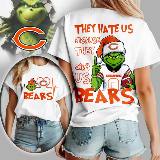 CHI Premium NFL They Hate Us Woman Shirt DDT CTND