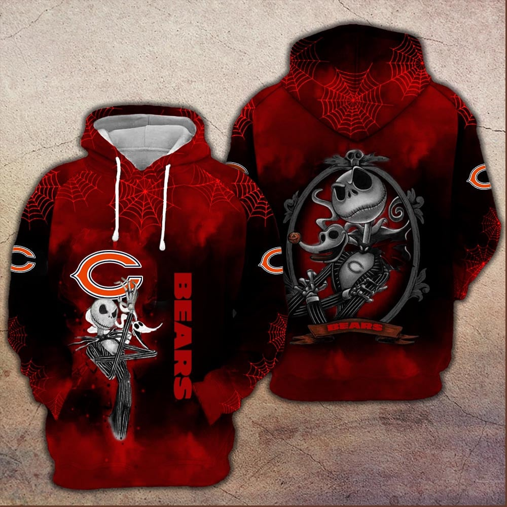 CHI x Jack Premium NFL Shadow Hoodie DDT CTND