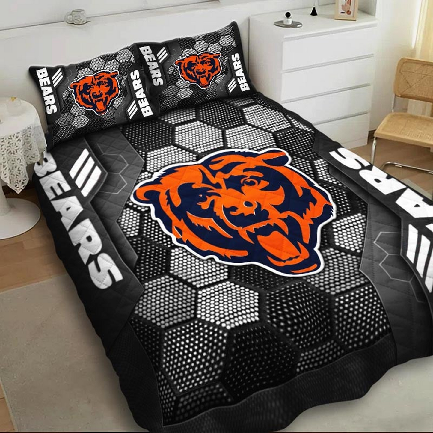 CHI x NFL Bedding Set Multicolor DATND TANTD