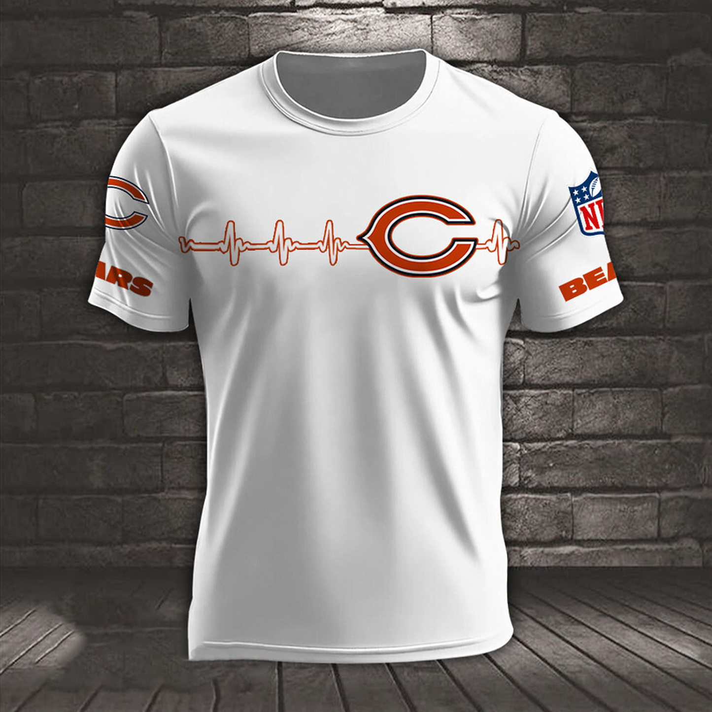 CHI x NFL Heart Rate Map Special 3D Shirt DatND ThuongNH