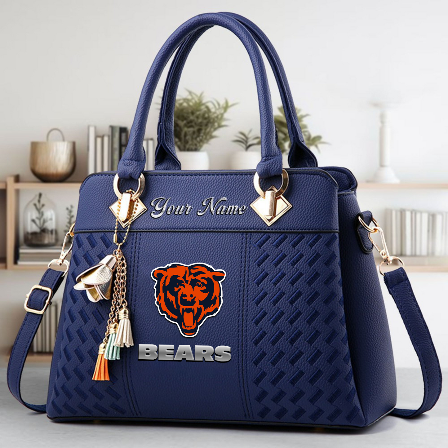 CHI x NFL Leather Bag DATND TANTD
