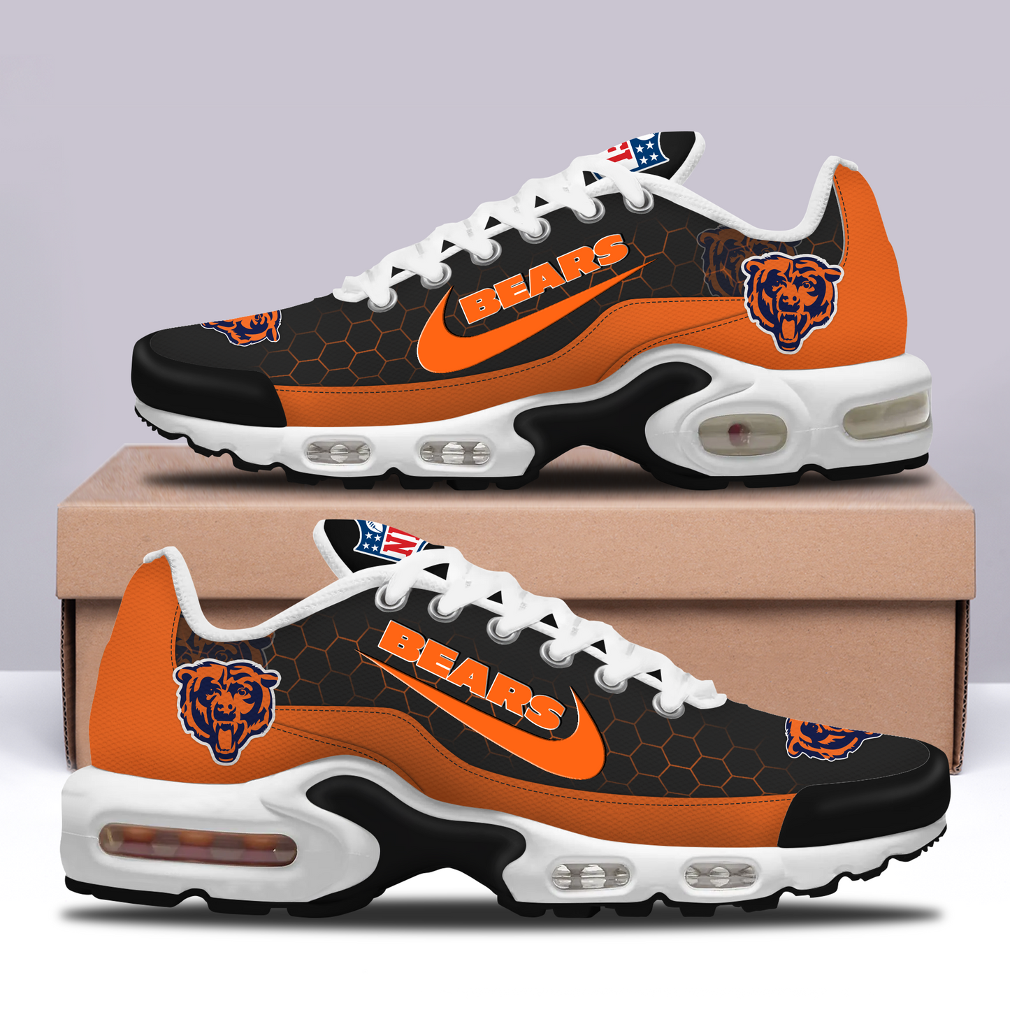 CHI x NFL Personalized Air Cushion Sports Shoes DatND DVT