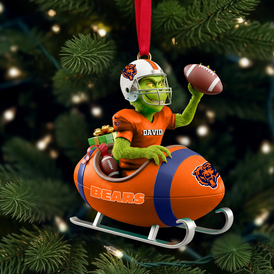 CHI X NFL Personalized Christmas Gift Sport Lovers V1 NAK NHT