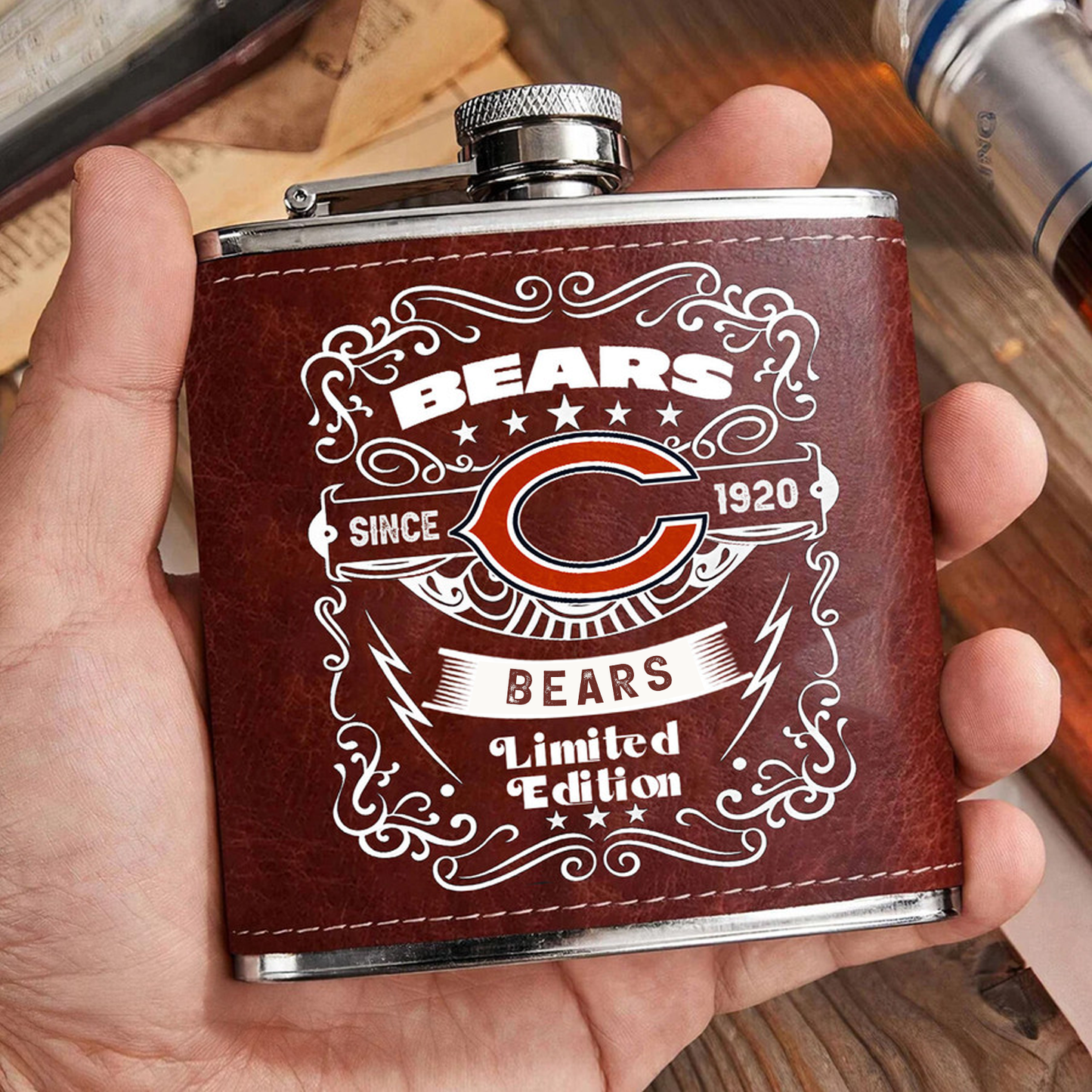 CHI x NFL Stainless Steel Flask DatND ThuongNH