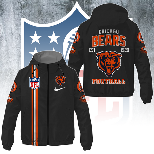 CHI x NFL Windbreaker Jacket DATND TANTD