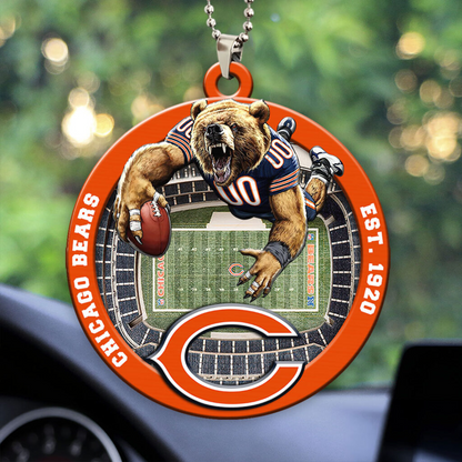 Chicago Bears Ornaments NDT