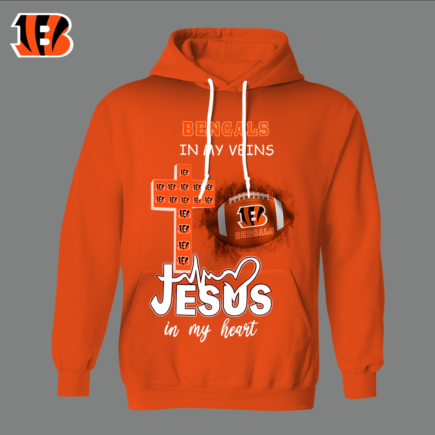 CIN- Jesus In My Heart Shirt DDT HLPHUONG