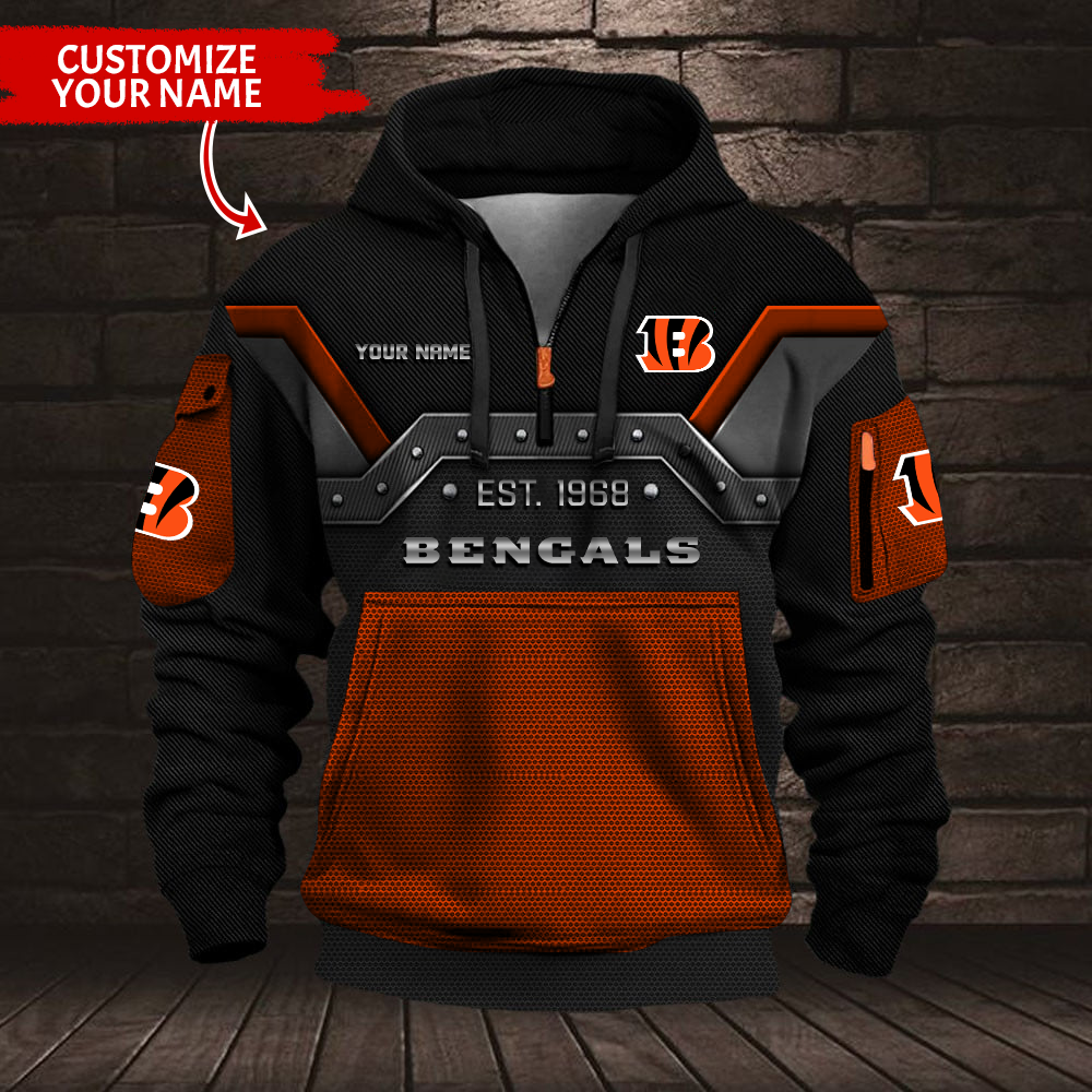 CIN Hoodie - EST.1968 Premium Fan Gear DDT NTL