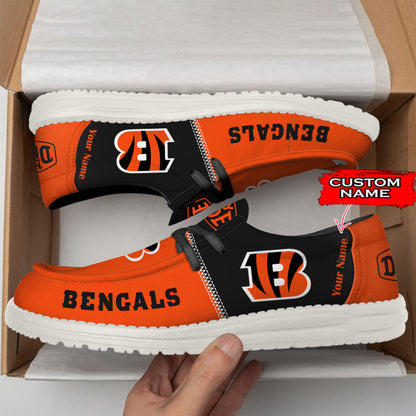 CIN Personalized NFL Hey Dude Shoes DatND ThuongNH