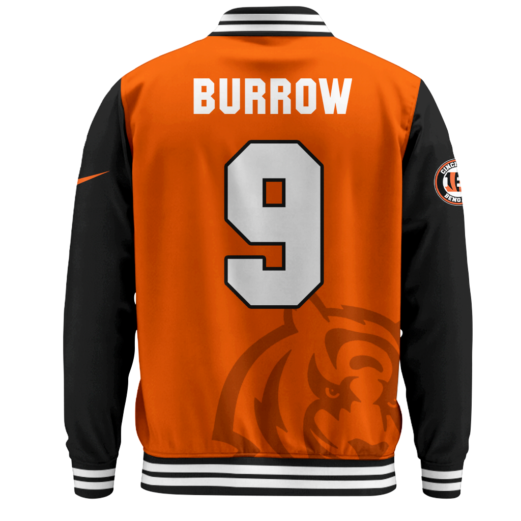 CIN Premium NFL Baseball Jacket DDT NTL