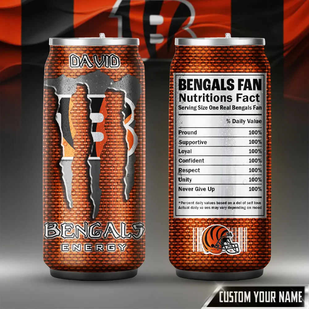 CIN Premium NFL Monster Can Tumbler DDT CTND