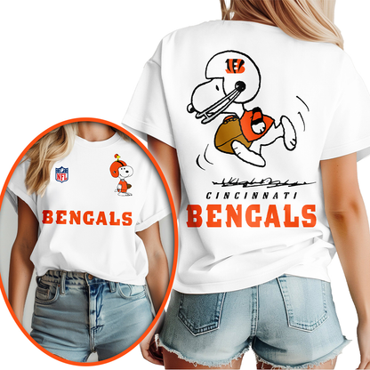 CIN Premium NFL x Peanuts 3D Shirt DDT CTND