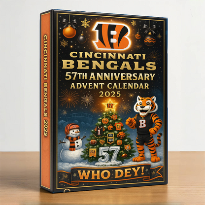 CIN x NFL Anniversary Advent Calendar DATND TANTD