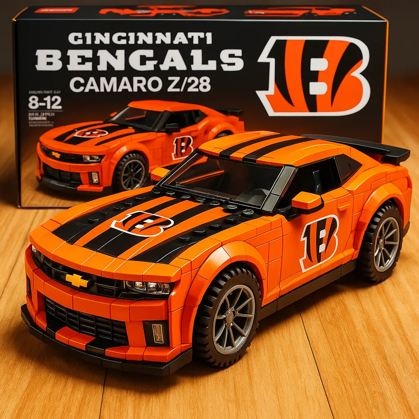 CIN x NFL Football Team Camaro Z28 DATND TANTD