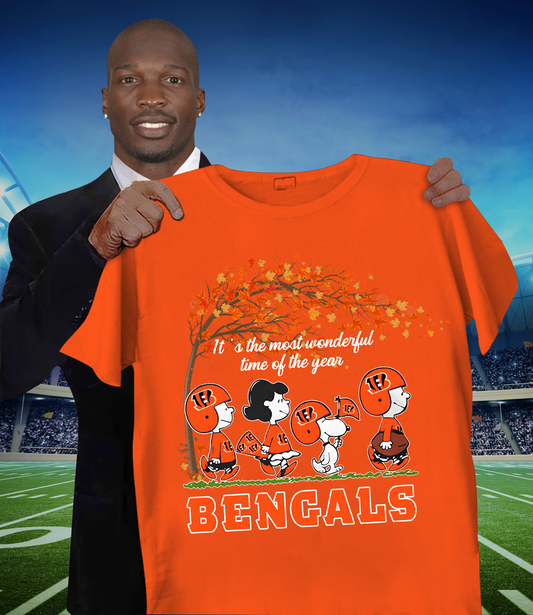 CIN x NFL It's The Most Wonderful T-Shirt DATND TANTD