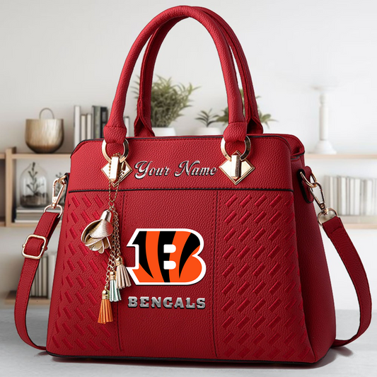 CIN x NFL Leather Bag DATND TANTD