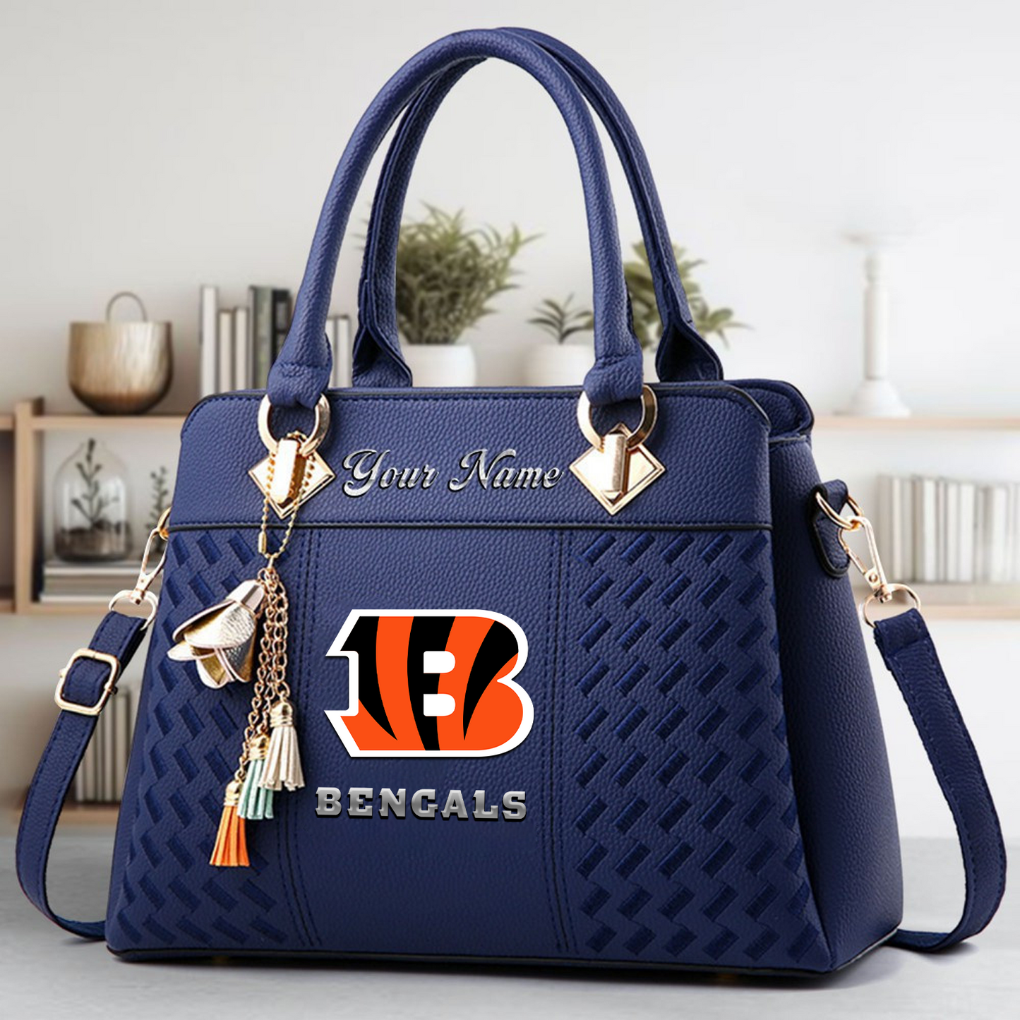 CIN x NFL Leather Bag DATND TANTD