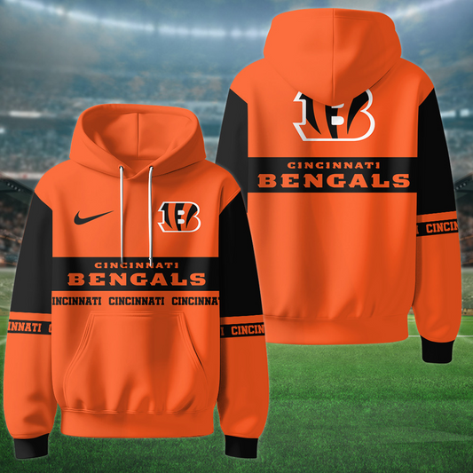 CIN x NFL Special Hoodie New Style Personalized Gifts For Fan DATND TANTD