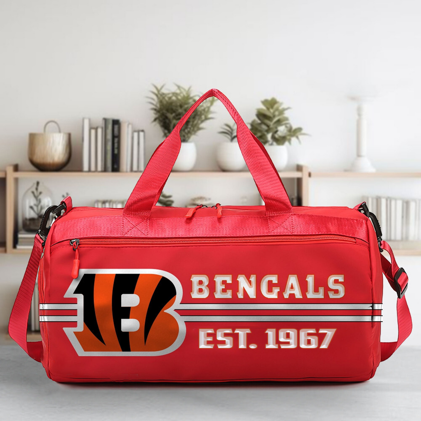 CIN x NFL Sports Fitness Bag DATND TANTD
