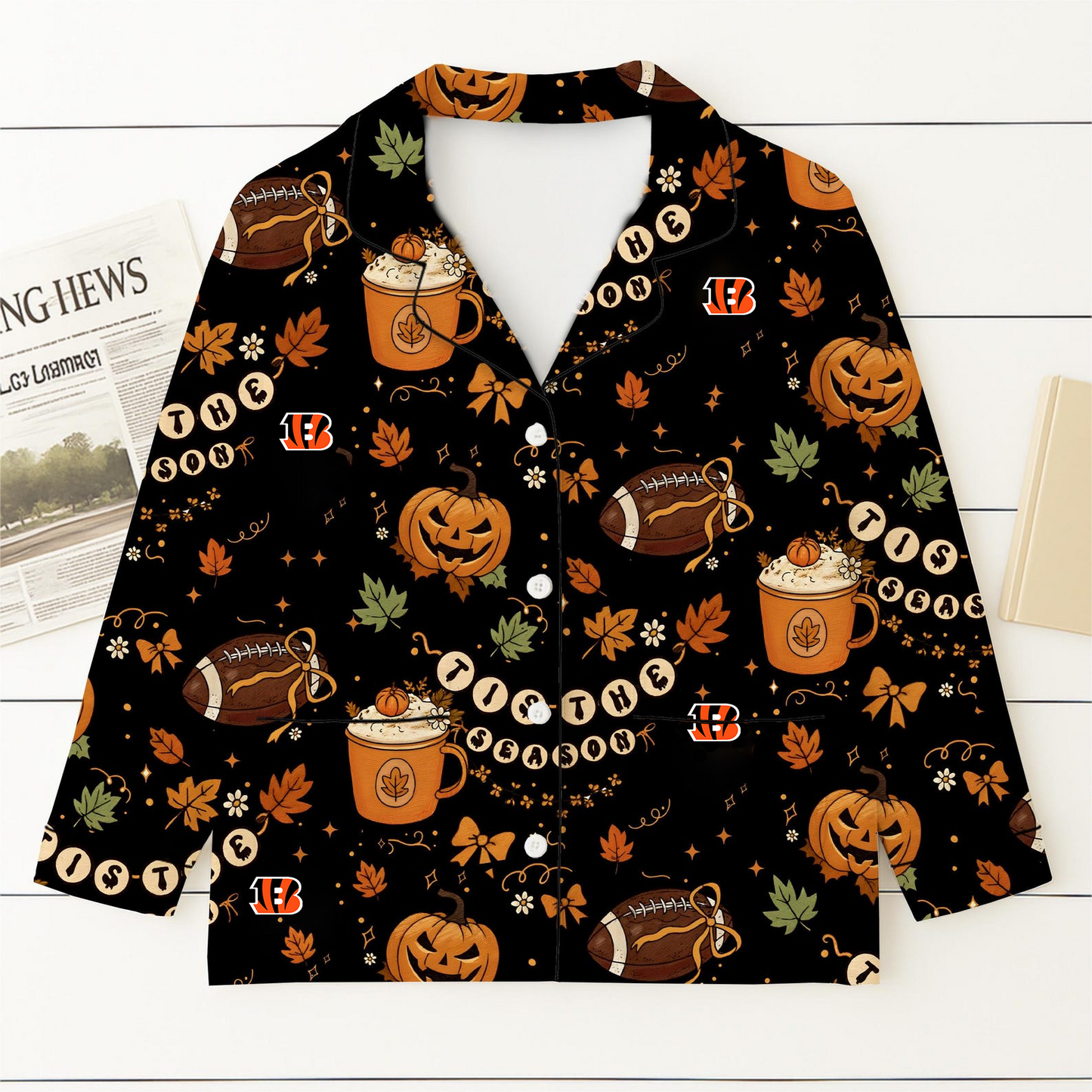 CIN x NFL Tis The Season Pajama Set DDT HLP