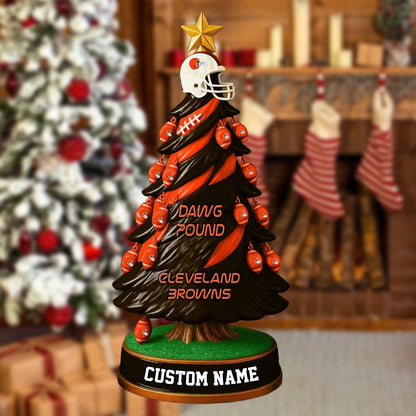 CLE NFL Acrylic Block Gift For Fans DDT CTND