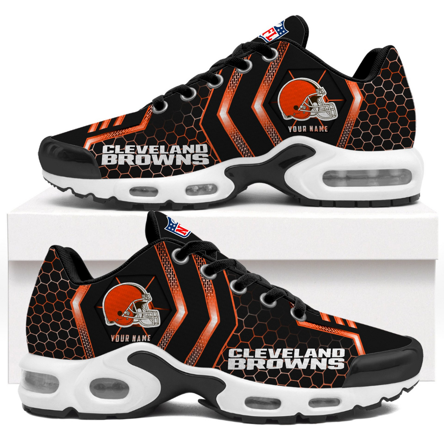 CLE NFL Personalized Air Max Shoes Exclusive DDT CTND