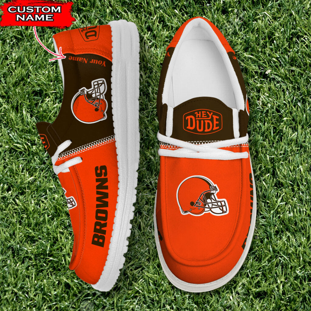 CLE Personalized NFL Hey Dude Shoes DatND ThuongNH