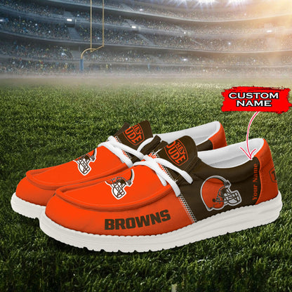 CLE Personalized NFL Hey Dude Shoes DatND ThuongNH